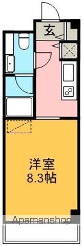 AVIEW(1K/5階)の間取り写真