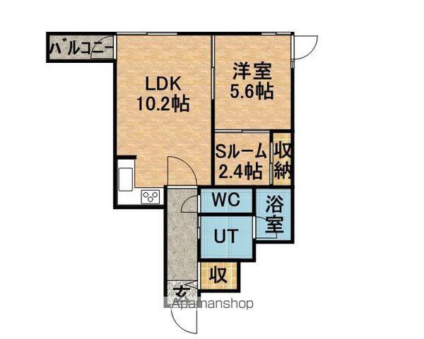 ドリームアベニュー広和NO16(1SLDK/8階)の間取り写真