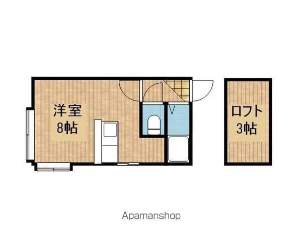 AMSスイート35-A(ワンルーム/3階)の間取り写真