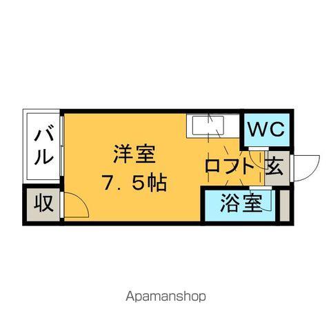 シティコーポ(ワンルーム/1階)の間取り写真