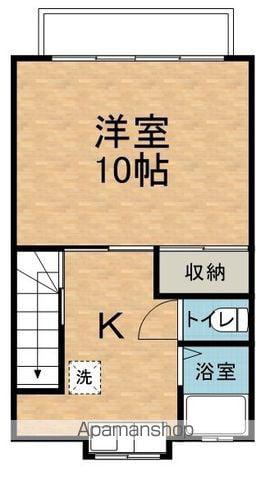 グリーンパレスMK(1K/2階)の間取り写真