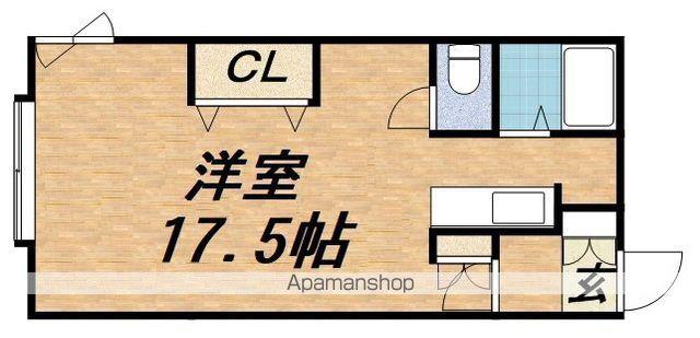 CASA PEARL PIERCE Ⅱ(1K/2階)の間取り写真