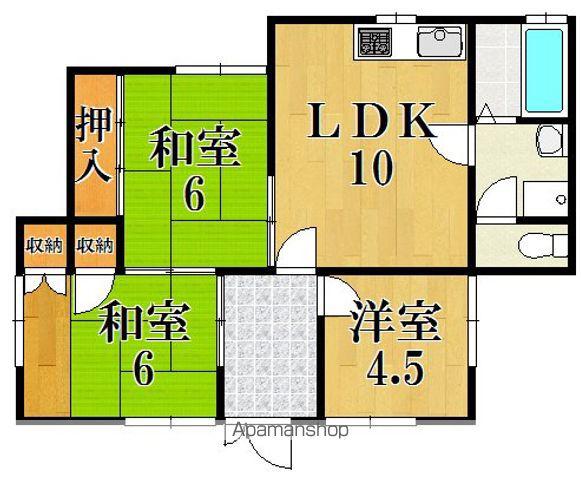ピノ１７９(3LDK)の間取り写真