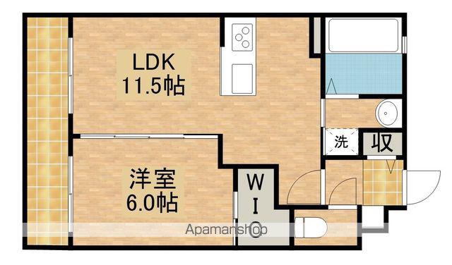 プレジオ(1LDK/1階)の間取り写真