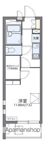 レオパレスPINES寿(1K/3階)の間取り写真