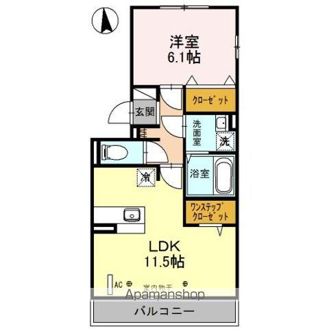 グレードⅤ(1LDK/3階)の間取り写真