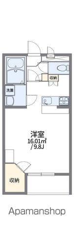 レオパレスYK STYLE(1K/2階)の間取り写真