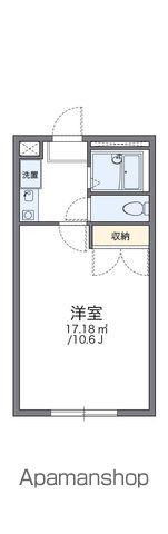 レオパレスLIGHTLIFEⅠ(1K/1階)の間取り写真