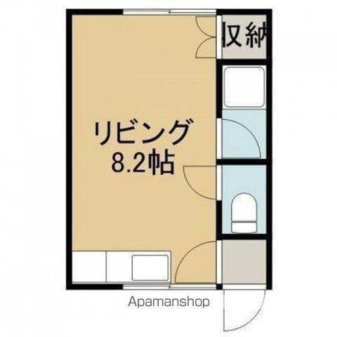 レジェンド北大前(ワンルーム/2階)の間取り写真