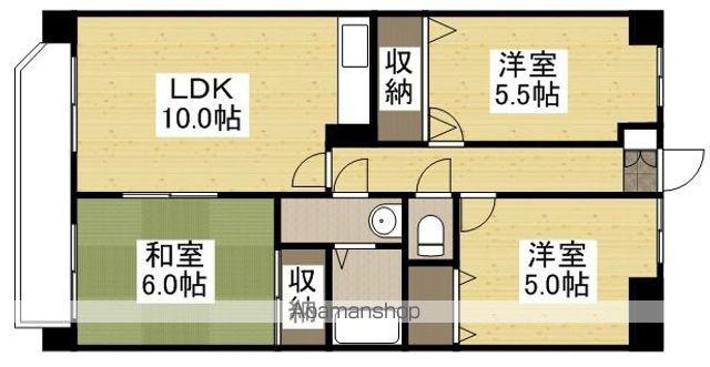 WILLIAM3(3LDK/2階)の間取り写真