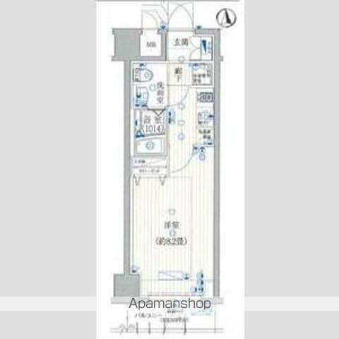 ヴェルステージ秋葉原EAST 5階階 間取り