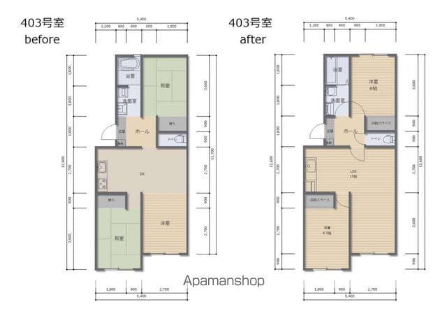 シーサイドヴィラ鳴門(2LDK/4階)の間取り写真