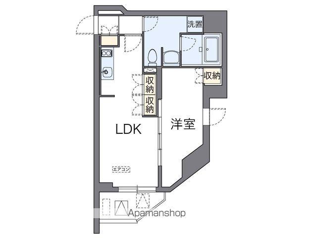 LOVIE文京音羽(1LDK/10階)の間取り写真