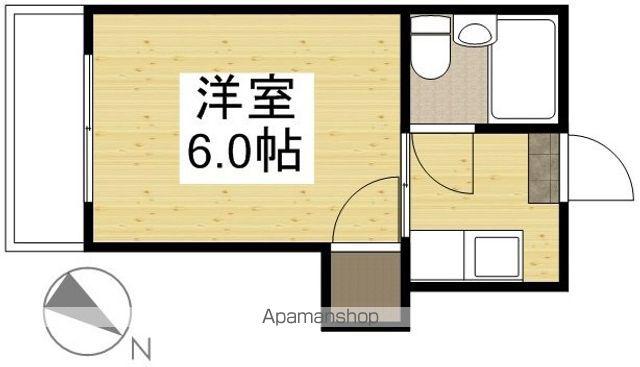 コーポ・ビーナス(1K/1階)の間取り写真