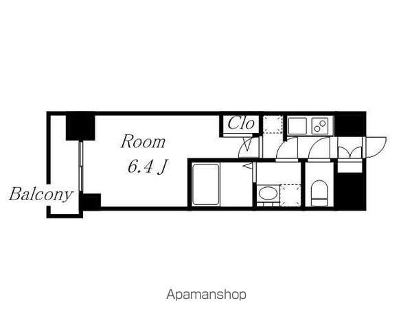 S-RESIDENCE熱田(1K/3階)の間取り写真