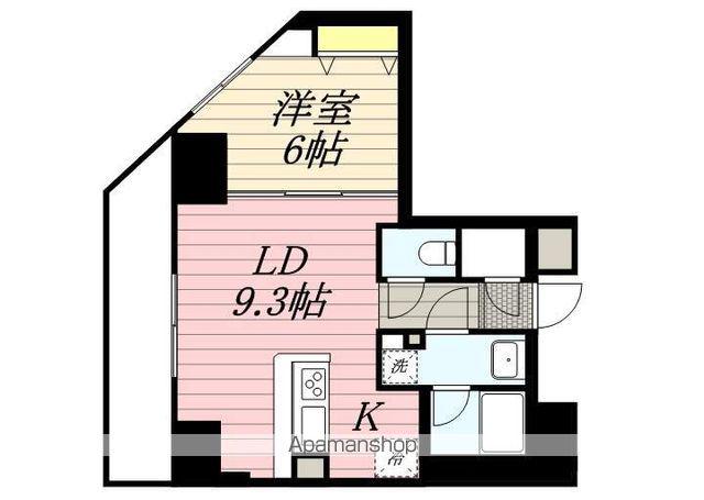 HF曳舟レジデンス(1LDK/4階)の間取り写真