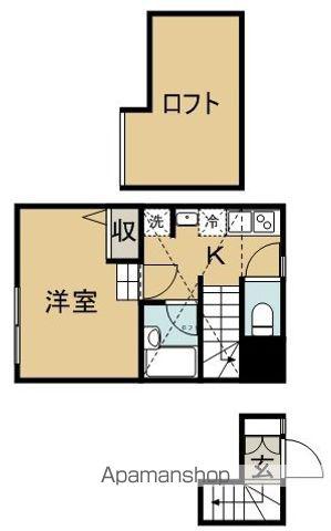 ROW HOUSE 南阿佐ヶ谷(1K/2階)の間取り写真