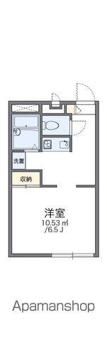 レオパレス野溝(1K/1階)の間取り写真