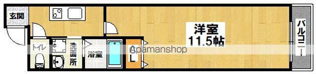 フジパレス住吉沢之町Ⅲ番館(1K/1階)の間取り写真