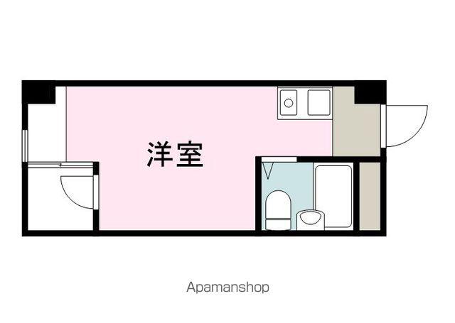 アルティメイトBUILDG.今町(ワンルーム/4階)の間取り写真