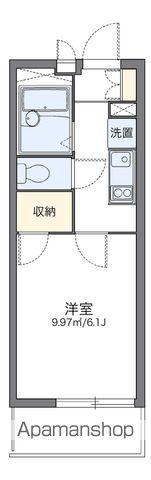 レオパレスサニーコート(1K/3階)の間取り写真