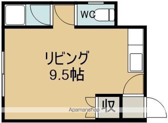 ハイツベアー(ワンルーム/1階)の間取り写真