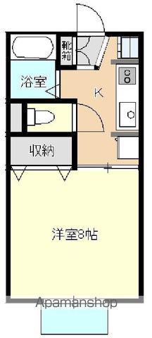 MTハウス Ⅱ(1K/1階)の間取り写真