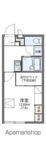 レオパレスハーベスト新橋(1K/2階)の間取り写真