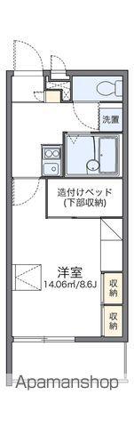 レオパレスアコンティオス(1K/2階)の間取り写真