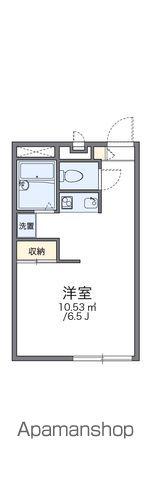 レオパレス五龍星(1K/1階)の間取り写真