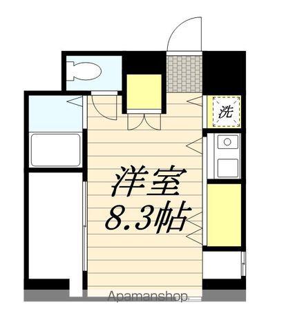 シティパレス天神南(ワンルーム/8階)の間取り写真