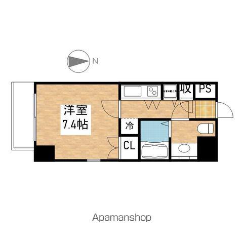 IZUMI(1K/9階)の間取り写真