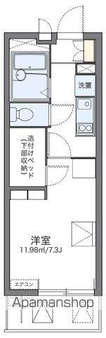レオパレスさくらⅡ(1K/2階)の間取り写真
