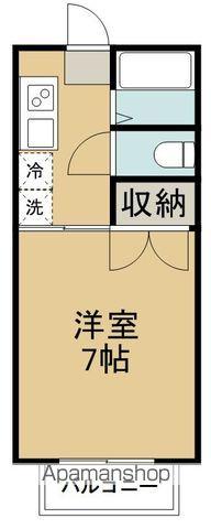 第2シャイン清水沼(1K/2階)の間取り写真