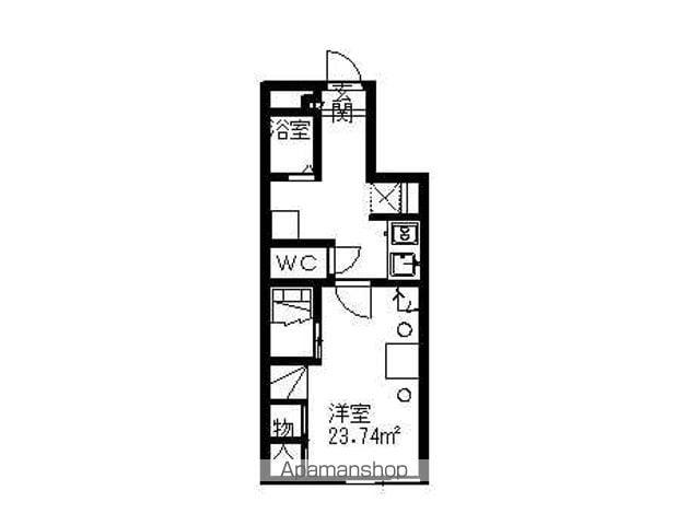 レオパレスDIO Z3(1K/1階)の間取り写真