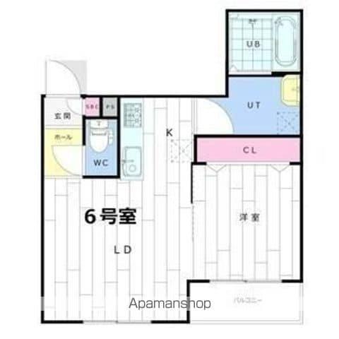 LEIA札幌(1LDK/4階)の間取り写真