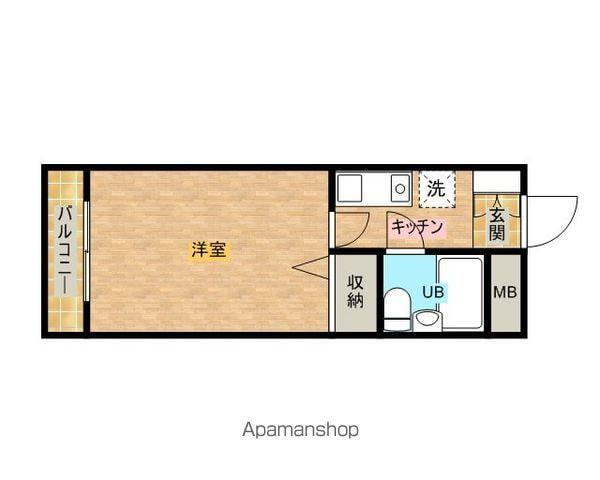 菱和パレス三鷹 4階階 間取り