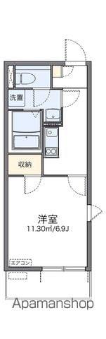 レオネクスト園(1K/2階)の間取り写真