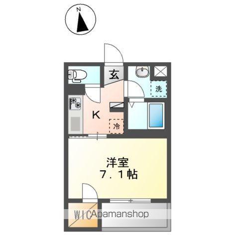 西早稲田2丁目マンション工事(1K/2階)の間取り写真