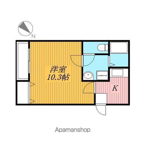 クレフラスト新検見川B 2階階 間取り
