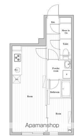 EDIT文京千石Ⅱ(1LDK/1階)の間取り写真
