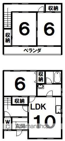 東川町13番廣澤(3LDK/1階)の間取り写真