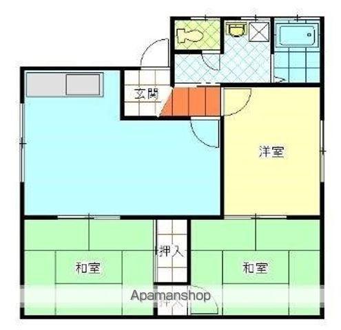 ディアス本郷(3LDK/2階)の間取り写真