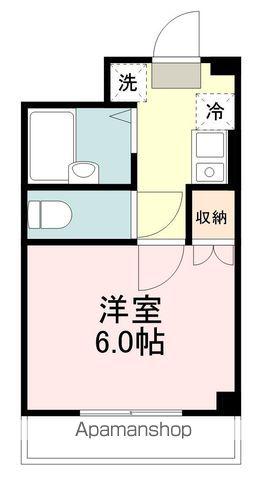 コスモハイツ旭ヶ丘(1K/3階)の間取り写真