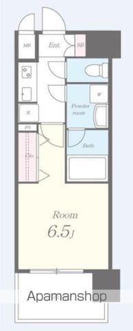 セイワパレス梅田茶屋町(1K/3階)の間取り写真