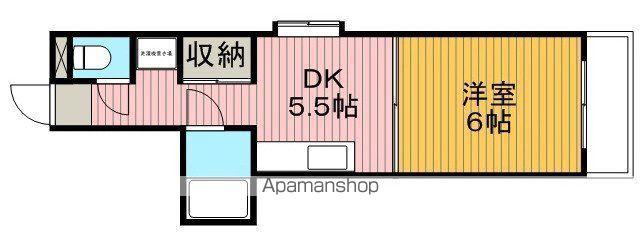 リアライズ蛍池(1DK/3階)の間取り写真