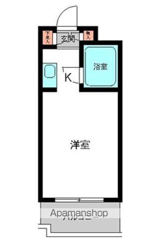 ユースフル中野坂上 2階階 間取り