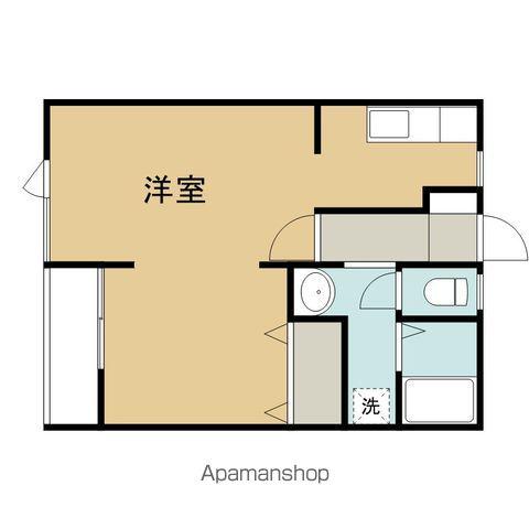 トムテ3号館(ワンルーム/2階)の間取り写真
