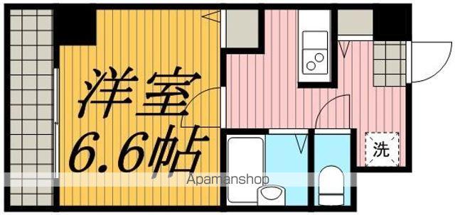 レキシントン・スクエア曙橋(1K/3階)の間取り写真