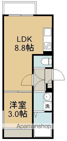 REGALEST薬師堂駅前(1LDK/1階)の間取り写真